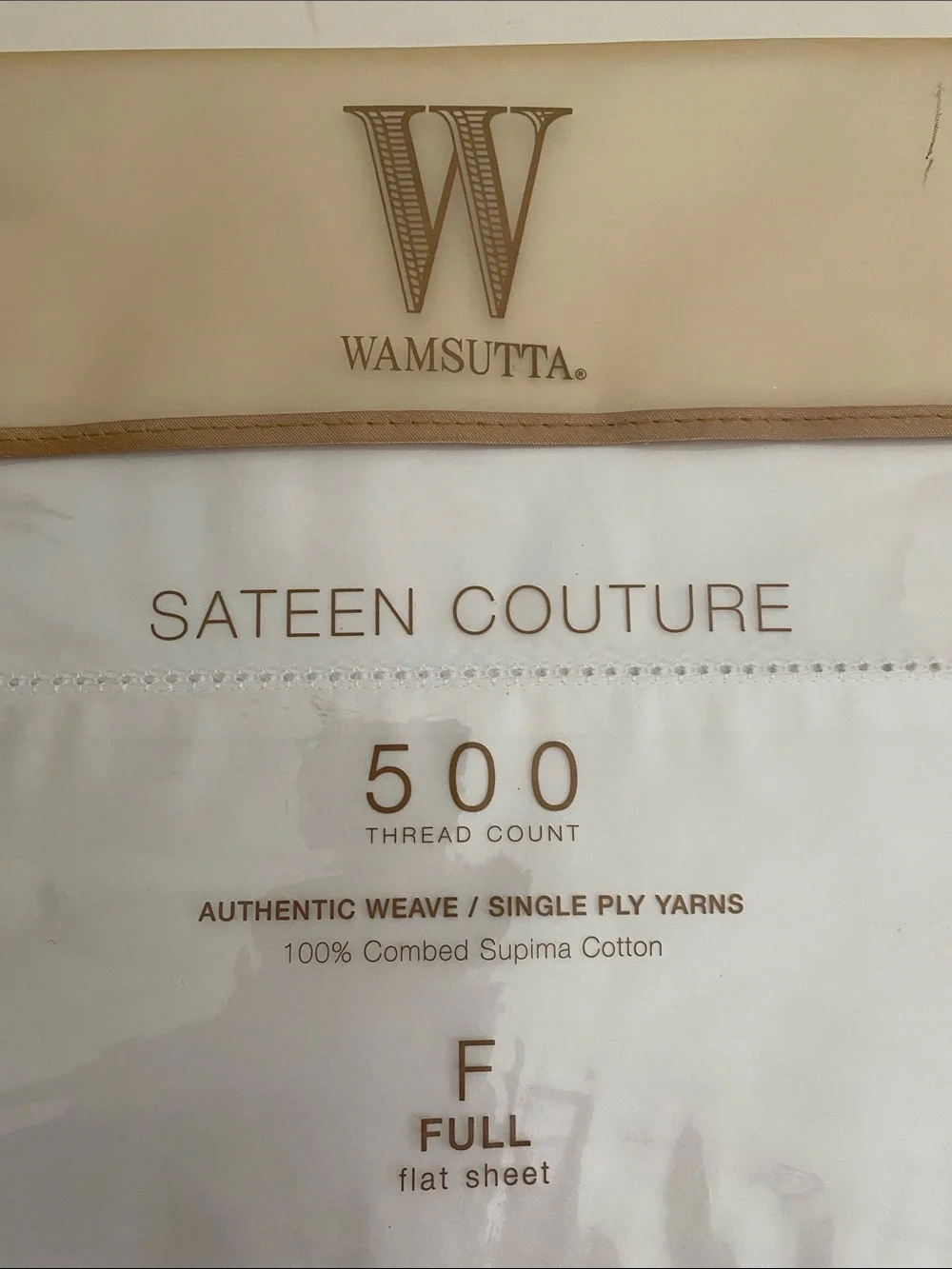 Wamsutta white full
